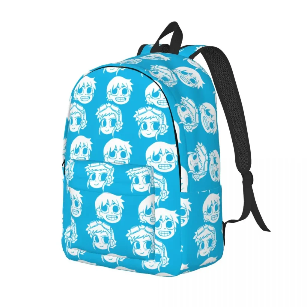 2 Up for Teens Student School Bookbag Scott Pilgrim VS the World Canvas Daypack Elementary High 1 - Scott Pilgrim Store