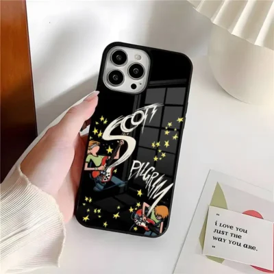 Cartoon Scott Pilgrim Vs The World Phone Case PC TPU For Iphone 14 Pro Max 13 9 - Scott Pilgrim Store