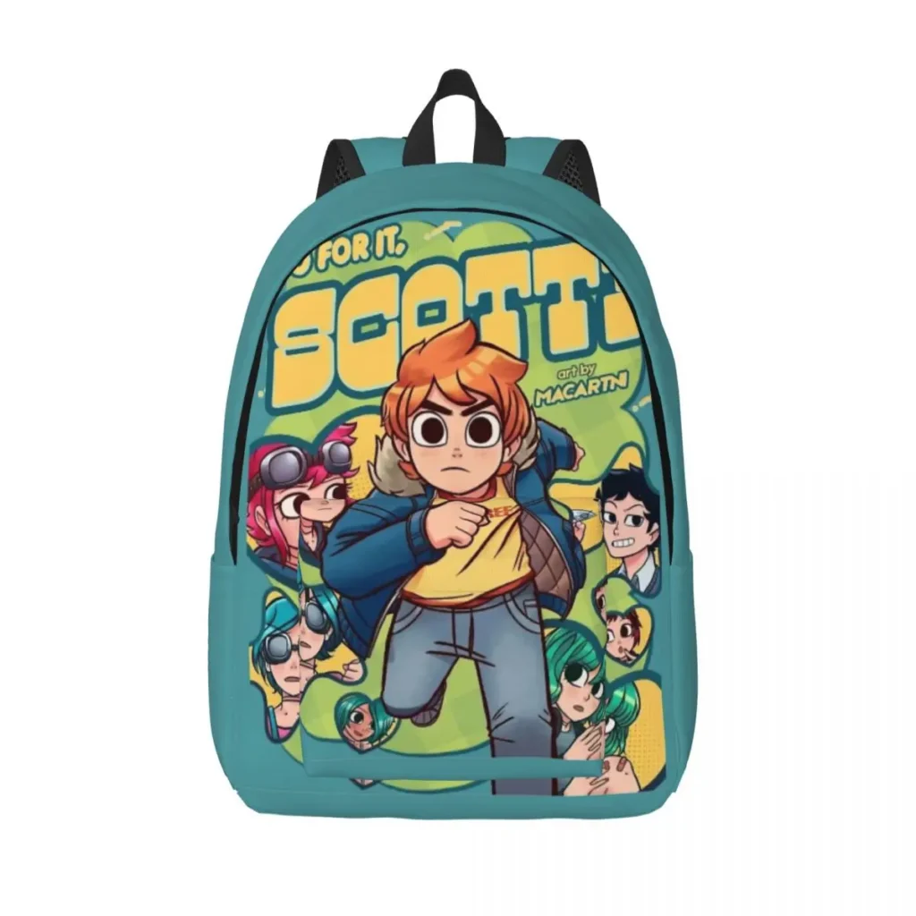 Ramona Flowers Backpack Elementary High College School Student Scott Pilgrim vs The World Bookbag Teens Daypack - Scott Pilgrim Store