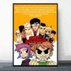 Scott Pilgrim Takes Off Poster Painting Wall Pictures For Living Room Decor Sticker 5 - Scott Pilgrim Store