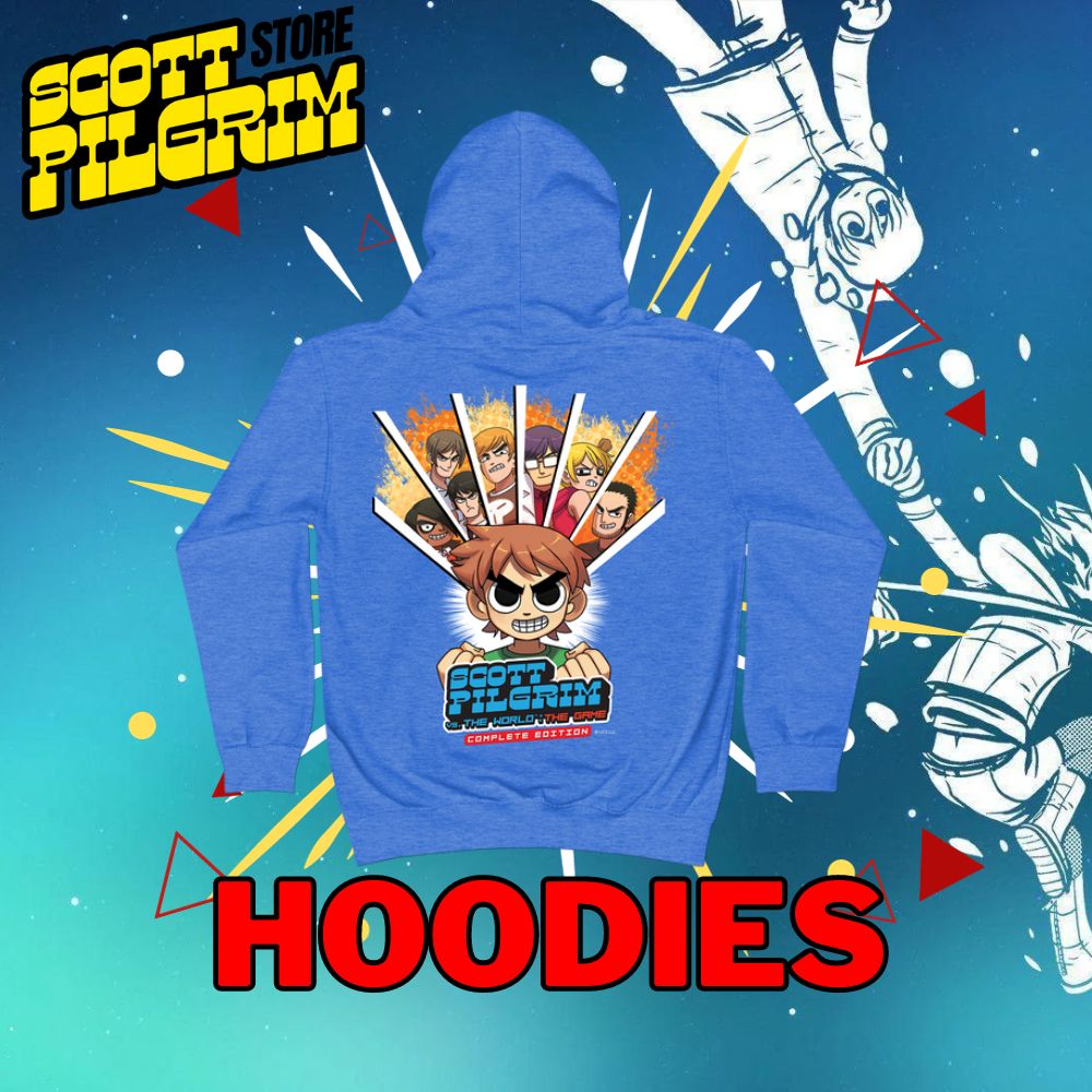 Scott Pilgrim Store Hoodies - Scott Pilgrim Store