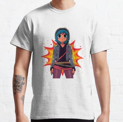 Scott Pilgrim Ramona Flowers New Design T Shirt - Scott Pilgrim Store