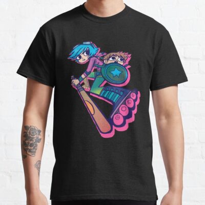 Scott Pilgrim Ramona Flowers Skating T Shirt - Scott Pilgrim Store